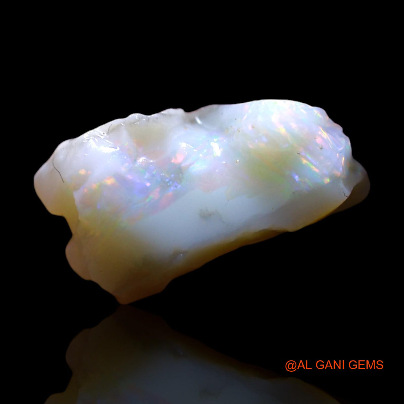 4.00 Cts Natural Australian Fire Opal Loose Gemstone Fancy Rough 14x9x6 mm RG-750