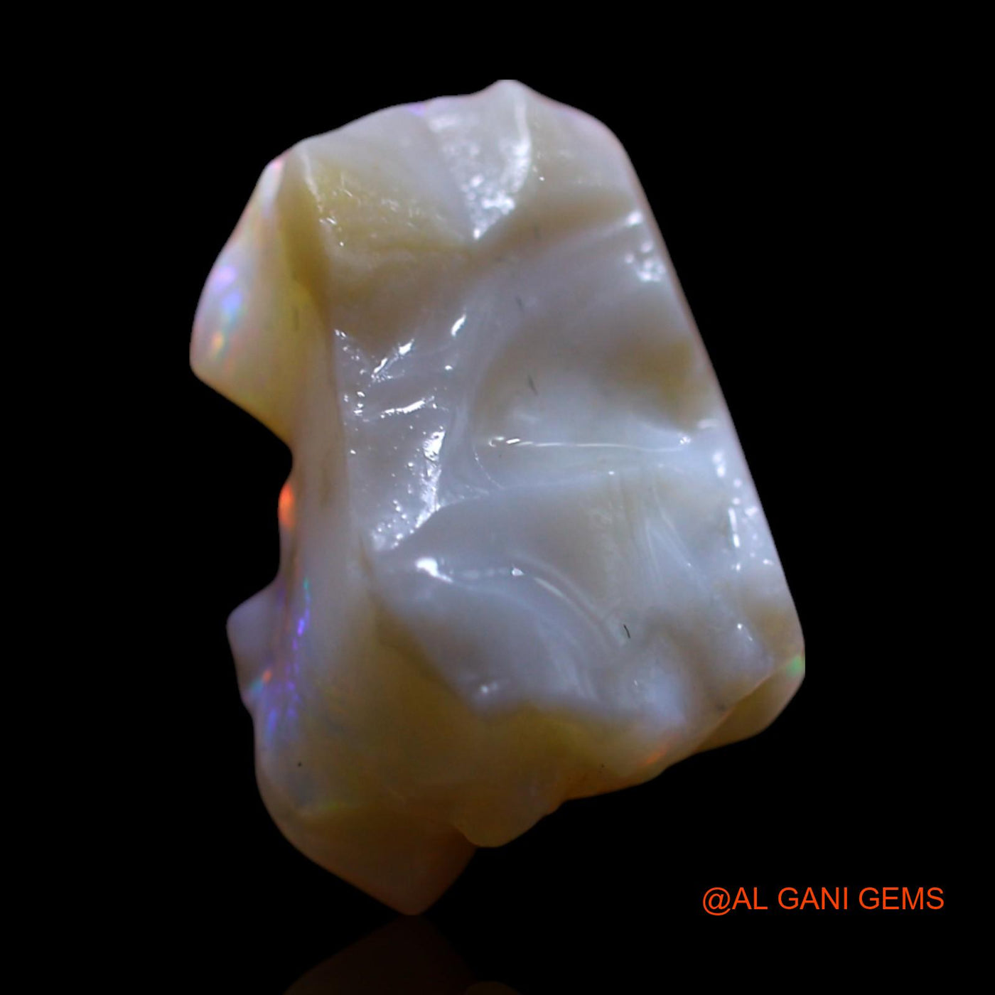 4.00 Cts Natural Australian Fire Opal Loose Gemstone Fancy Rough 14x9x6 mm RG-750