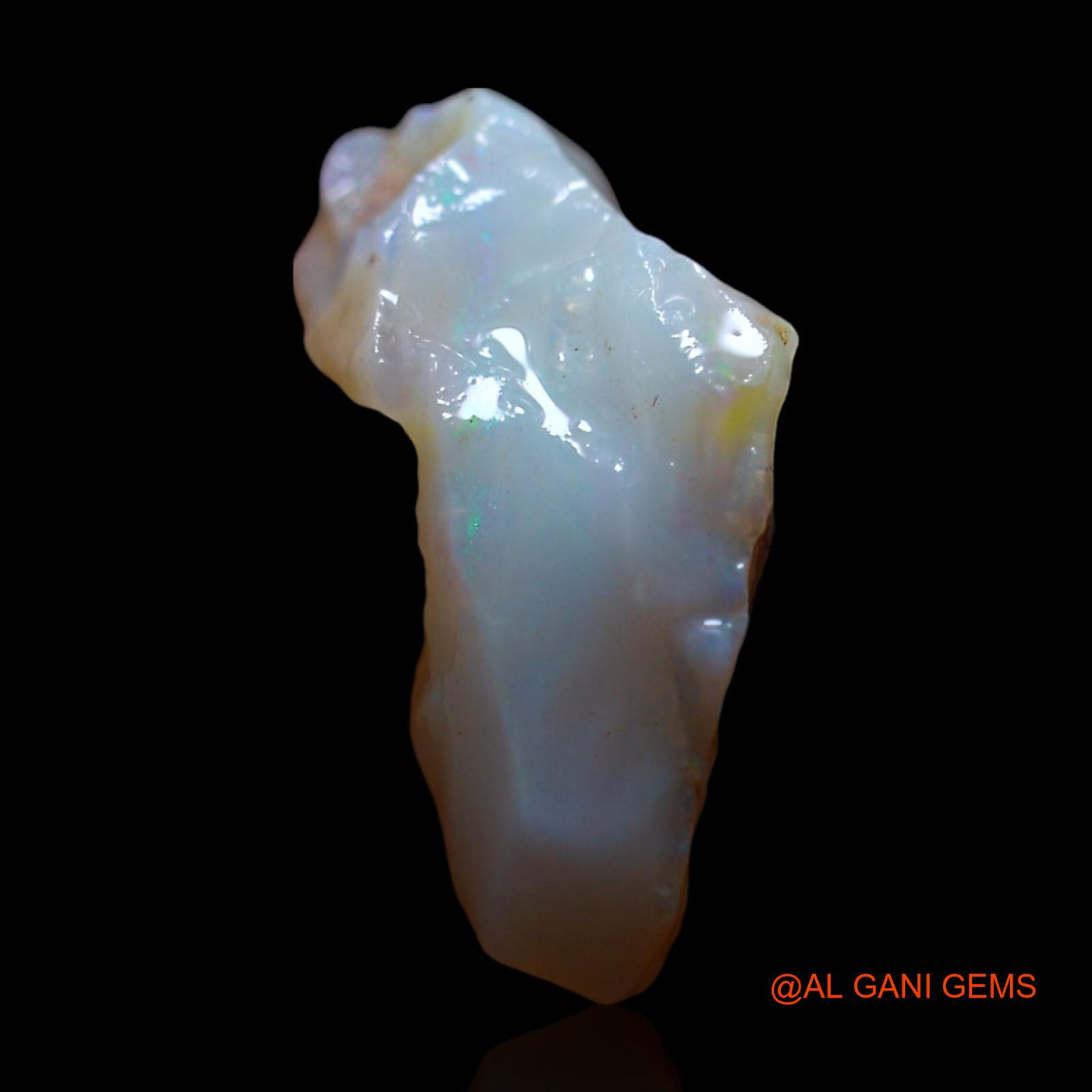 4.00 Cts Natural Australian Fire Opal Loose Gemstone Fancy Rough 17x10x6 mm RG-751