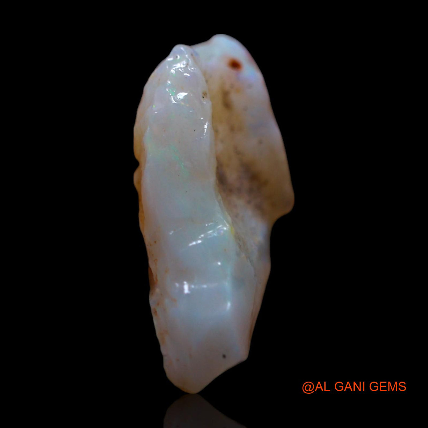 4.00 Cts Natural Australian Fire Opal Loose Gemstone Fancy Rough 17x10x6 mm RG-751