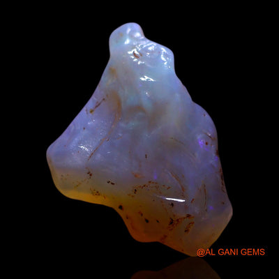 4.00 Cts Natural Australian Fire Opal Loose Gemstone Fancy Rough 15x11x6 mm RG-752