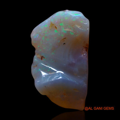 Natural Fire Opal Gemstone 4.00 Cts Loose Fancy Rough From Australia 14x8x5 mm RG-754