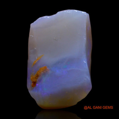 Natural Untreated Fire Opal Loose Gemstone Fancy Rough From Australia 4.00 Cts 14x9x5 mm RG-755