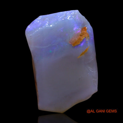Natural Untreated Fire Opal Loose Gemstone Fancy Rough From Australia 4.00 Cts 14x9x5 mm RG-755
