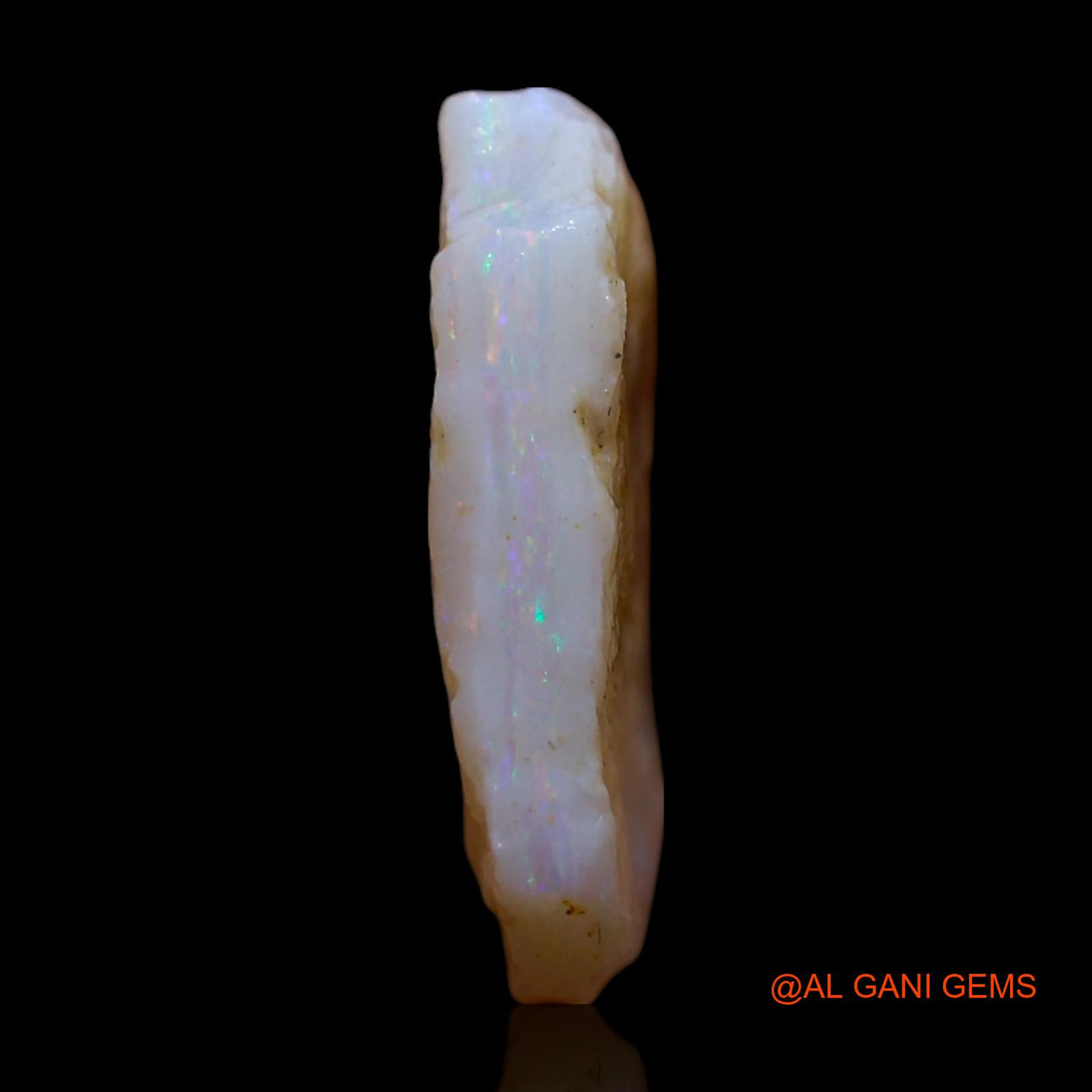 3.00 Cts Natural Australian Fire Opal Loose Gemstone Fancy Rough 14x10x3 mm RG-75