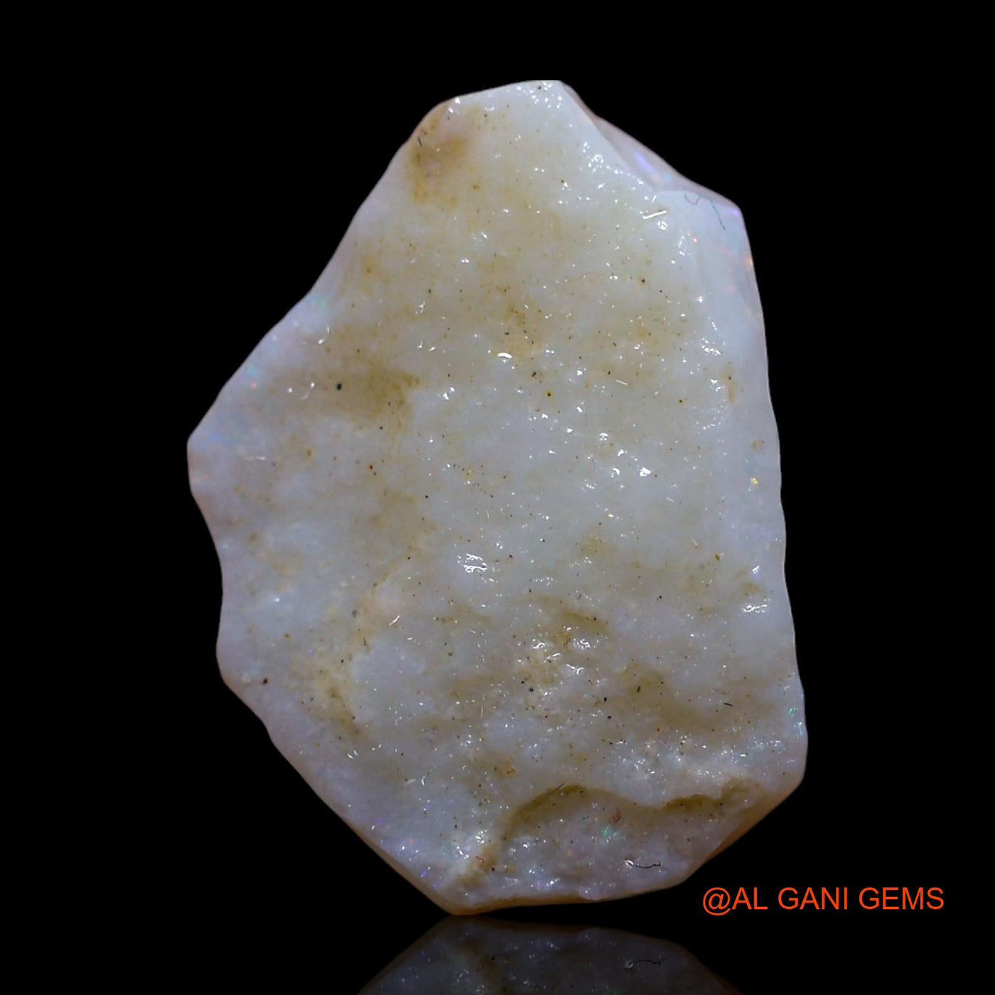 3.00 Cts Natural Australian Fire Opal Loose Gemstone Fancy Rough 14x10x3 mm RG-75