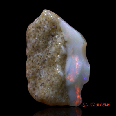 3.00 Cts Unheated Australian Fire Opal Loose Gemstone Fancy Rough Natural 14x9x5 mm RG-769