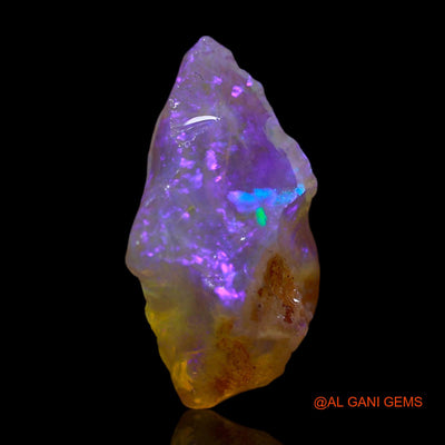 Natural Untreated Fire Opal Loose Gemstone Fancy Rough From Australia 3.00 Cts 16x7x6 mm RG-76