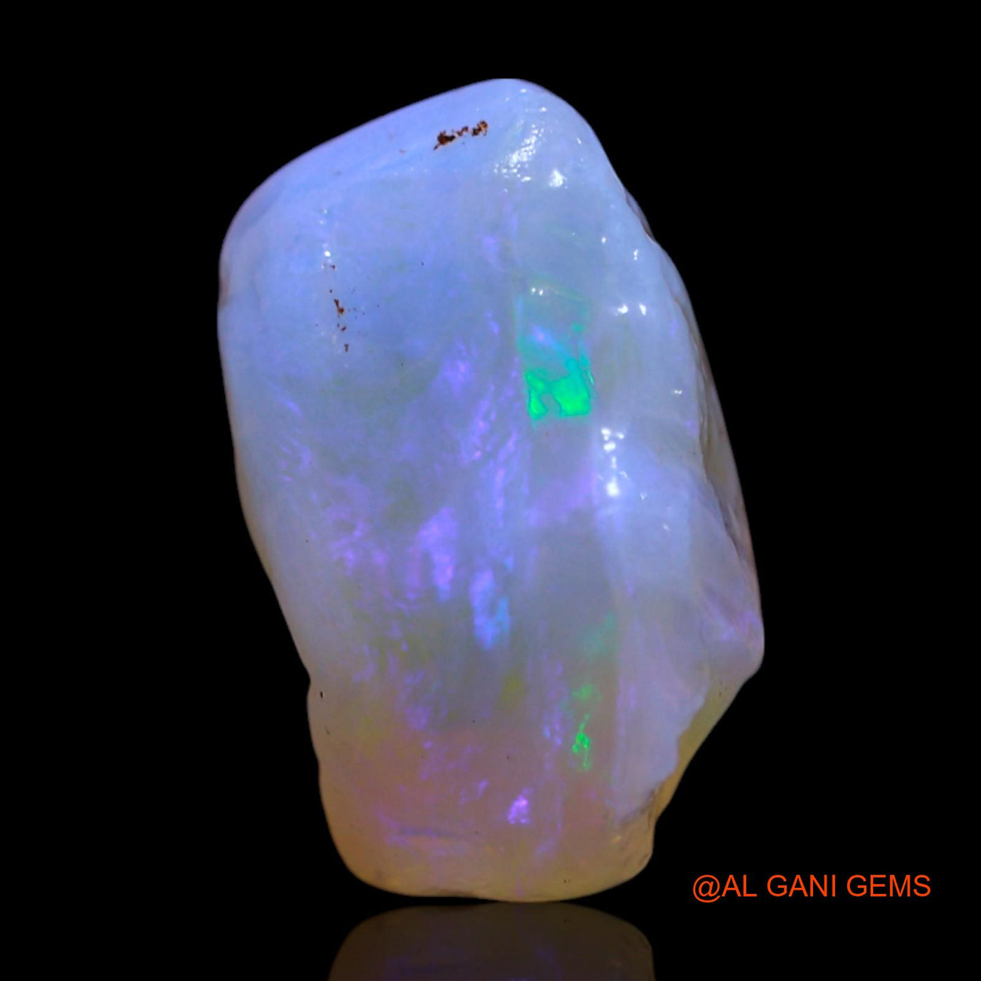 Natural Untreated Fire Opal Loose Gemstone Fancy Rough From Australia 5.00 Cts 13x10x8 mm RG-771
