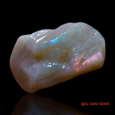 5.00 Cts Natural Australian Fire Opal Loose Gemstone Fancy Rough 14x9x8 mm RG-779