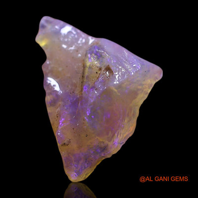 Natural Fire Opal Gemstone 2.00 Cts Loose Fancy Rough From Australia 12x10x4 mm RG-77