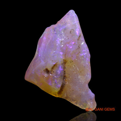 Natural Fire Opal Gemstone 2.00 Cts Loose Fancy Rough From Australia 12x10x4 mm RG-77