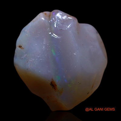 Natural Untreated Fire Opal Loose Gemstone Fancy Rough From Australia 4.00 Cts 13x11x7 mm RG-780