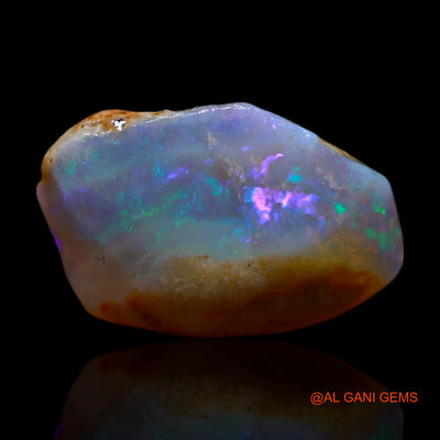 4.00 Cts Natural Australian Fire Opal Loose Gemstone Fancy Rough 12x11x6 mm RG-783