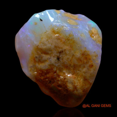 4.00 Cts Natural Australian Fire Opal Loose Gemstone Fancy Rough 12x11x6 mm RG-783