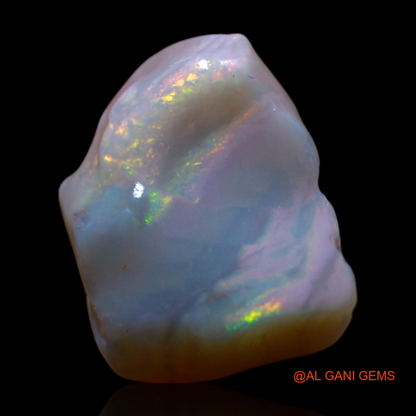 4.00 Cts Unheated Australian Fire Opal Loose Gemstone Fancy Rough Natural 11x9x7 mm RG-784