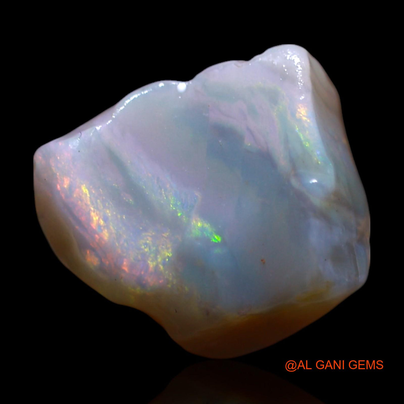 4.00 Cts Unheated Australian Fire Opal Loose Gemstone Fancy Rough Natural 11x9x7 mm RG-784