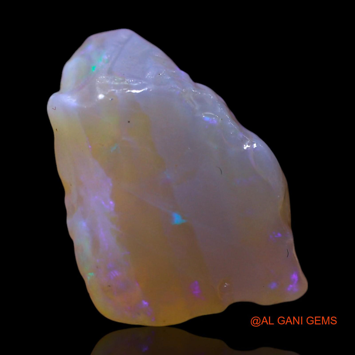 5.00 Cts Natural Australian Fire Opal Loose Gemstone Fancy Rough 14x10x8 mm RG-785