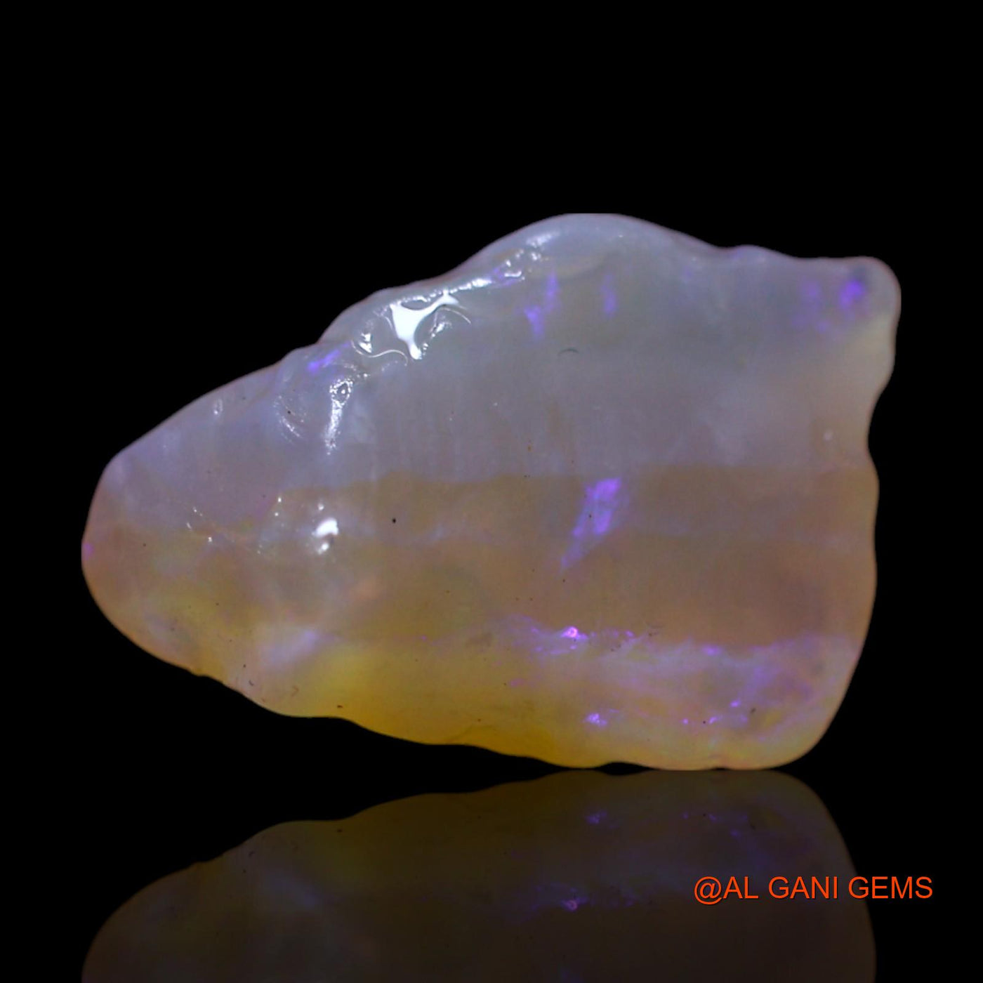 5.00 Cts Natural Australian Fire Opal Loose Gemstone Fancy Rough 14x10x8 mm RG-785
