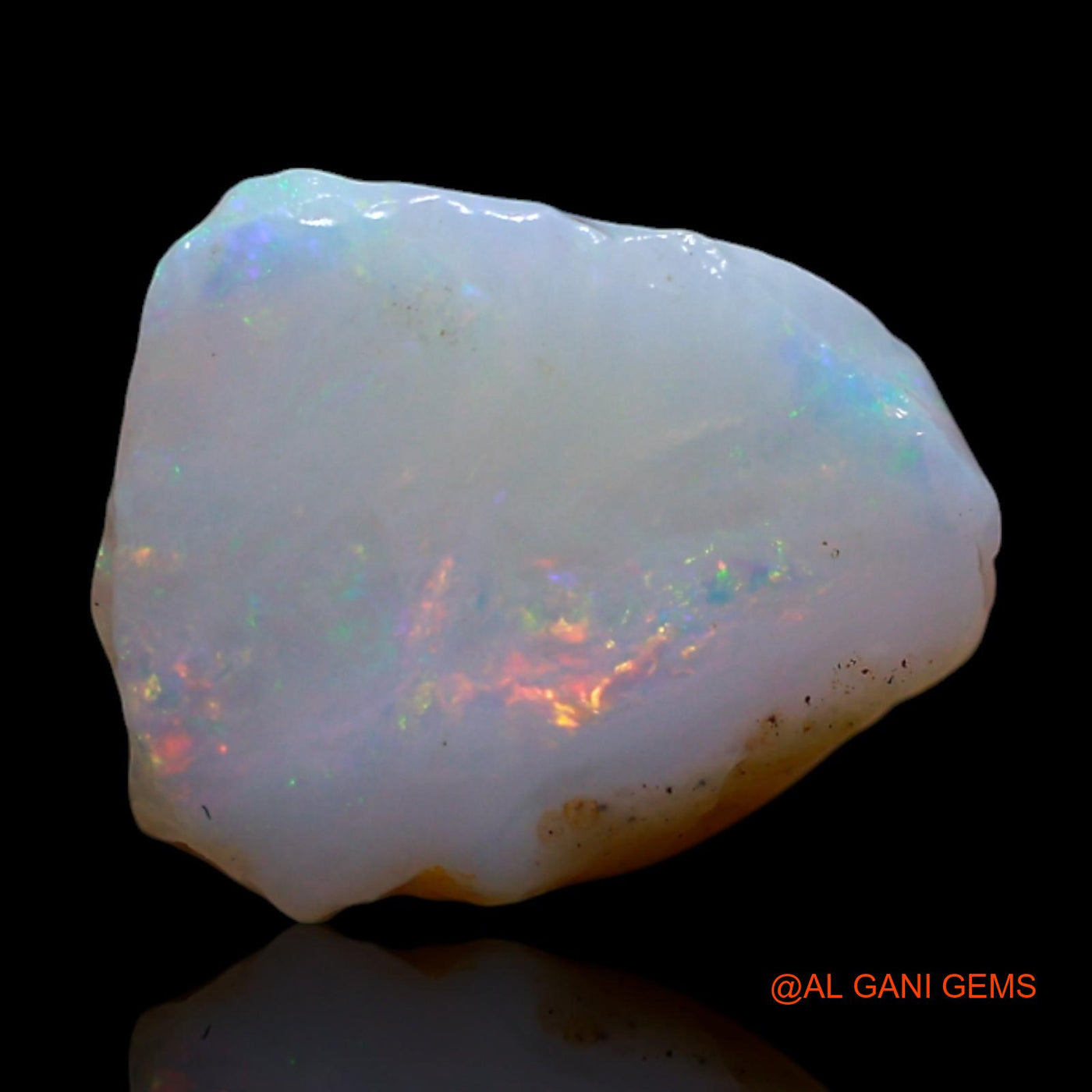 2.00 Cts Natural Australian Fire Opal Loose Gemstone Fancy Rough 11x9x7 mm RG-797