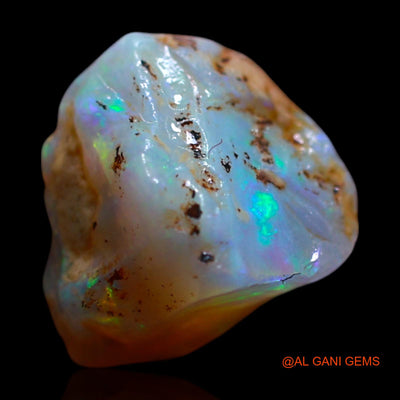 2.00 Cts Natural Australian Fire Opal Fancy Rough Loose Gemstone For Jewelry 11x9x7 mm RG-800