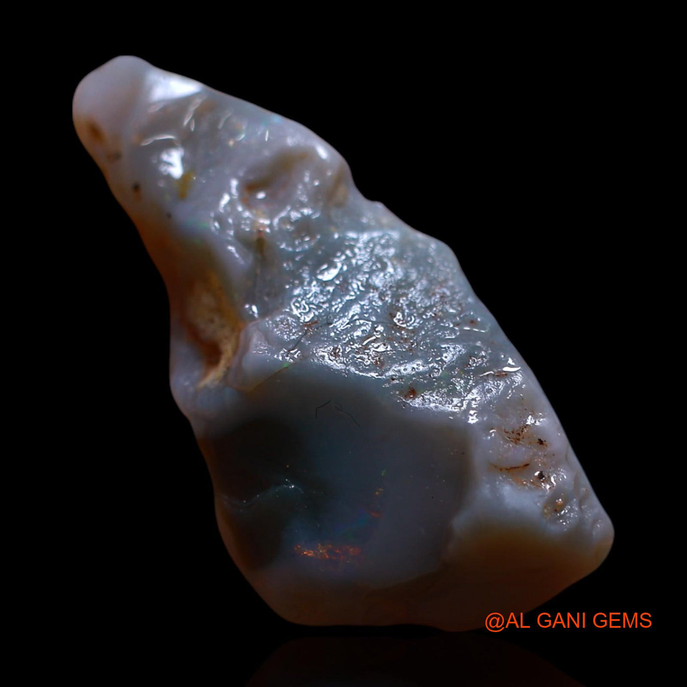 11.00 Cts Natural Australian Fire Opal Loose Gemstone Fancy Rough 27x12x8 mm RG-801