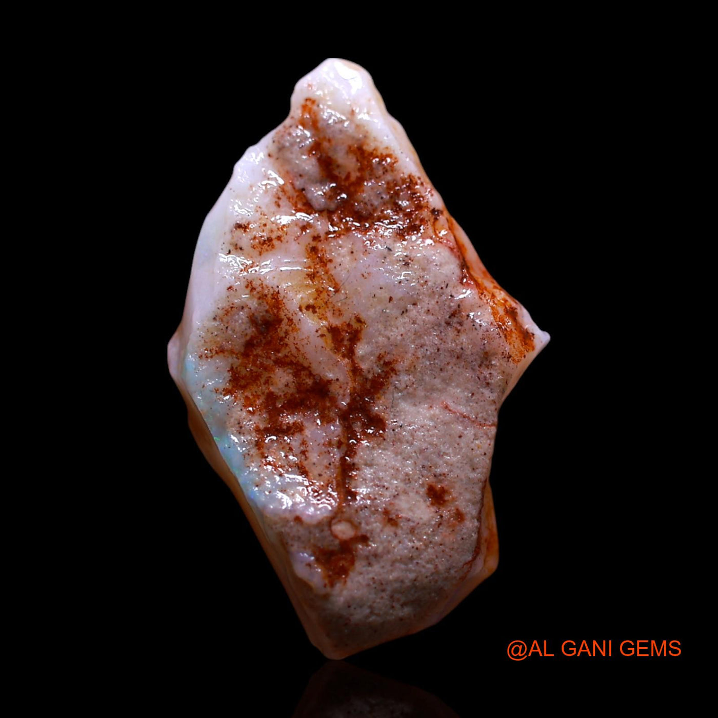 6.00 Cts Natural Australian Fire Opal Fancy Rough Loose Gemstone For Jewelry 22x14x4 mm RG-802