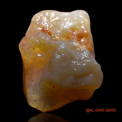 2.00 Cts Unheated Australian Fire Opal Loose Gemstone Fancy Rough Natural 20x14x8 mm RG-803