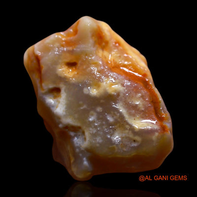 2.00 Cts Unheated Australian Fire Opal Loose Gemstone Fancy Rough Natural 20x14x8 mm RG-803