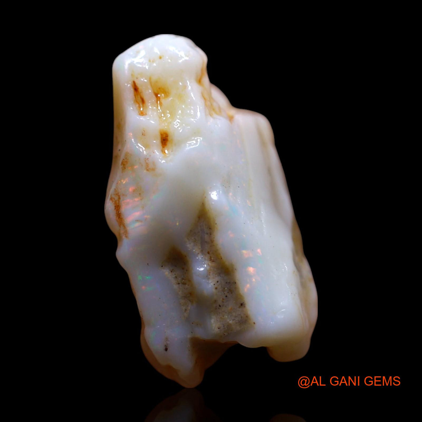 12.00 Cts Unheated Australian Fire Opal Loose Gemstone Fancy Rough Natural 19x15x9 mm RG-804