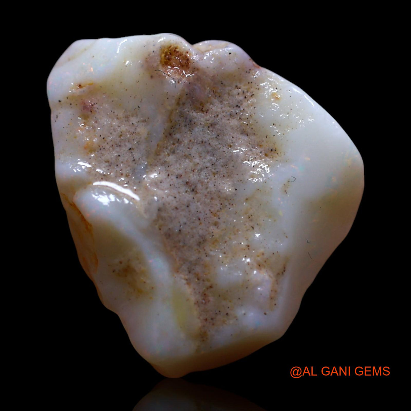 12.00 Cts Unheated Australian Fire Opal Loose Gemstone Fancy Rough Natural 19x15x9 mm RG-804