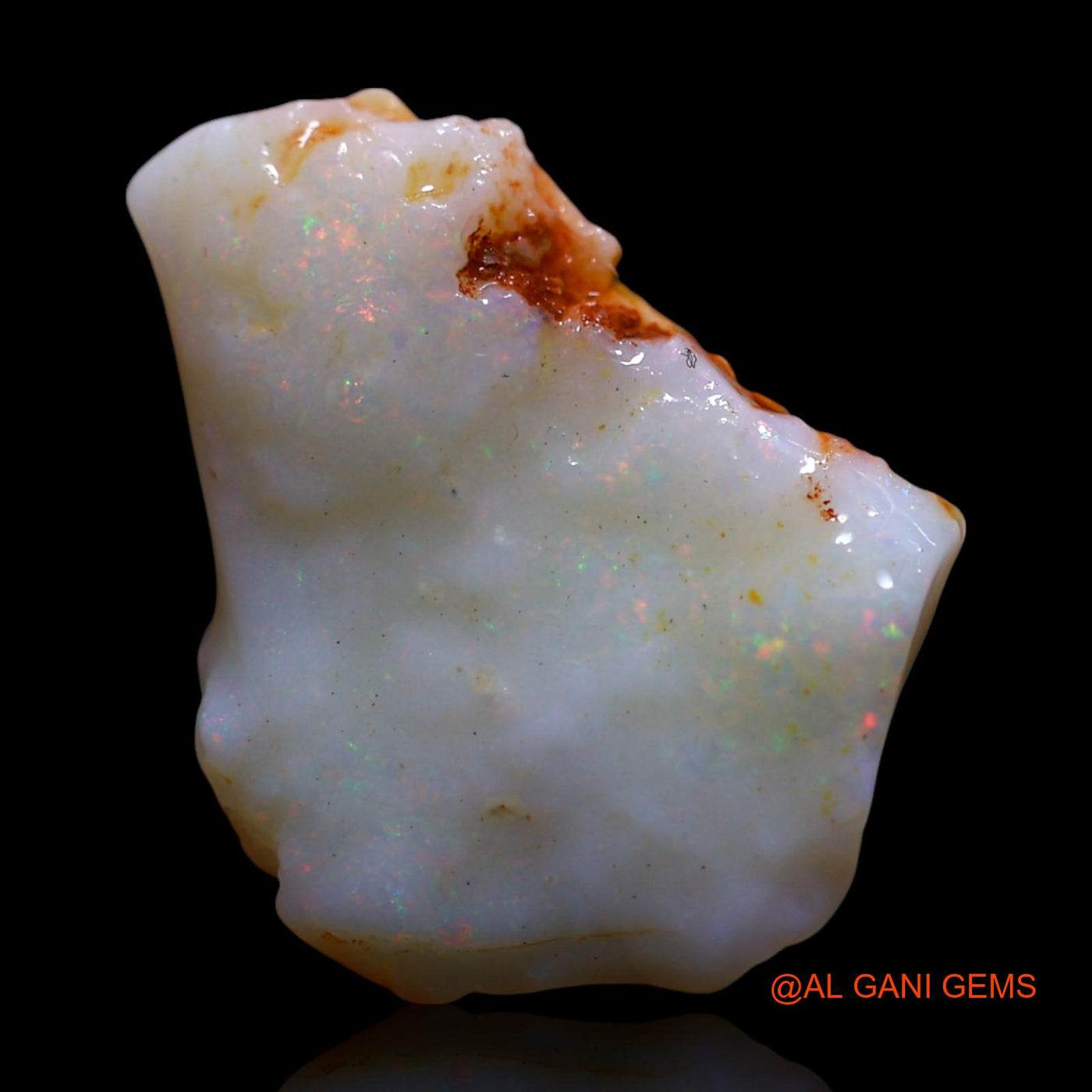 5.00 Cts Natural Australian Fire Opal Fancy Rough Loose Gemstone For Jewelry 19x14x4 mm RG-805