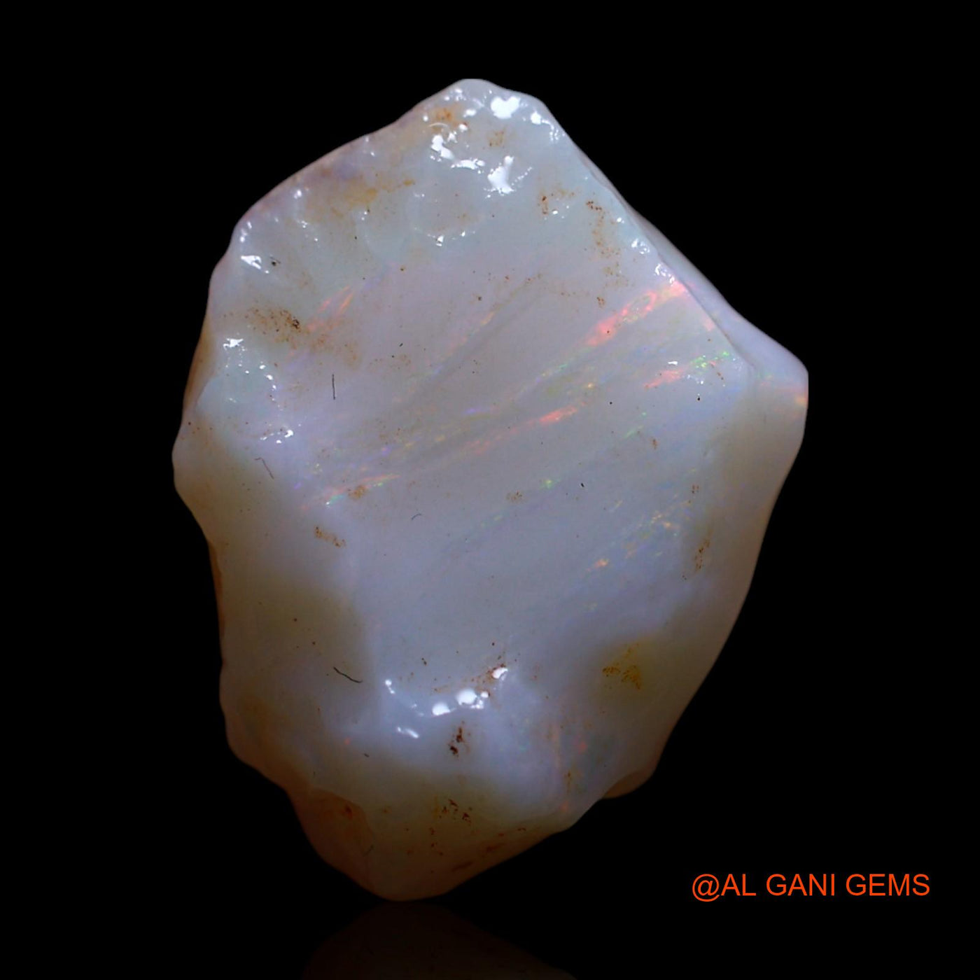 8.00 Cts Natural Australian Fire Opal Fancy Rough Loose Gemstone For Jewelry 18x13x7 mm RG-806