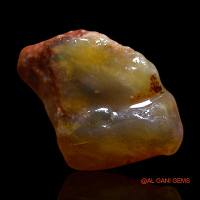 7.00 Cts Natural Australian Fire Opal Loose Gemstone Fancy Rough 18x12x8 mm RG-808