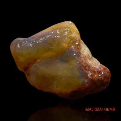 7.00 Cts Natural Australian Fire Opal Loose Gemstone Fancy Rough 18x12x8 mm RG-808