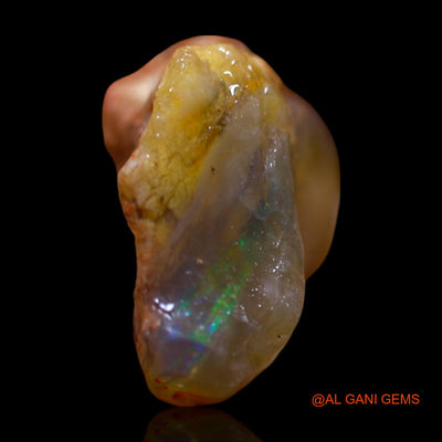 7.00 Cts Natural Australian Fire Opal Loose Gemstone Fancy Rough 18x12x8 mm RG-808