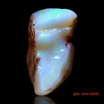 Natural Untreated Fire Opal Loose Gemstone Fancy Rough From Australia 5.00 Cts 16x13x7 mm RG-809