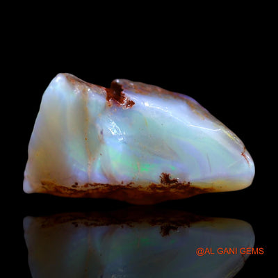 Natural Untreated Fire Opal Loose Gemstone Fancy Rough From Australia 5.00 Cts 16x13x7 mm RG-809