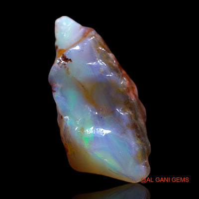 Natural Untreated Fire Opal Loose Gemstone Fancy Rough From Australia 5.00 Cts 16x13x7 mm RG-809