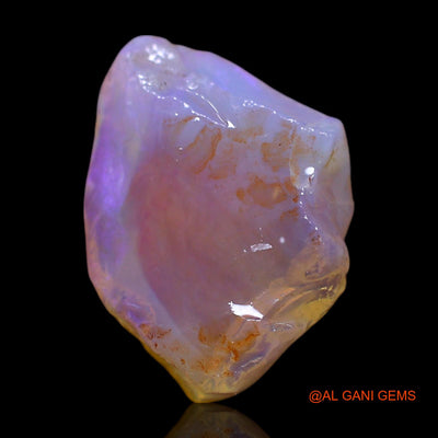 Natural Untreated Fire Opal Loose Gemstone Fancy Rough From Australia 3.00 Cts 14x10x4 mm RG-80