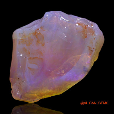 Natural Untreated Fire Opal Loose Gemstone Fancy Rough From Australia 3.00 Cts 14x10x4 mm RG-80