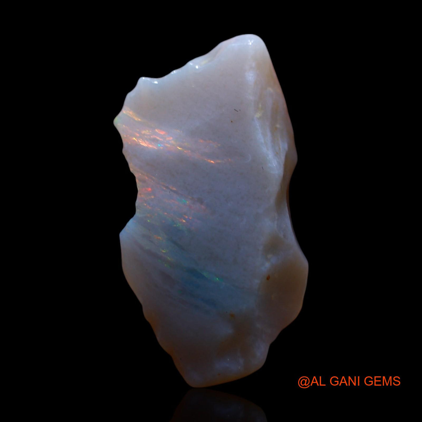 Natural Fire Opal Gemstone 4.00 Cts Loose Fancy Rough From Australia 18x9x6 mm RG-812