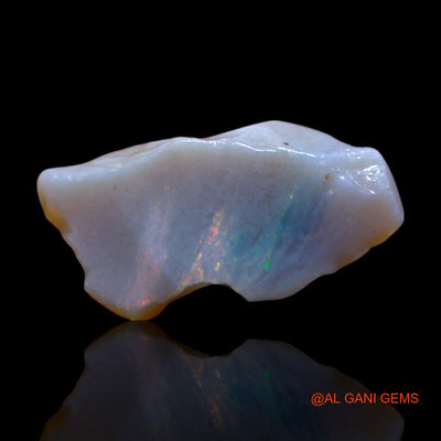 Natural Fire Opal Gemstone 4.00 Cts Loose Fancy Rough From Australia 18x9x6 mm RG-812