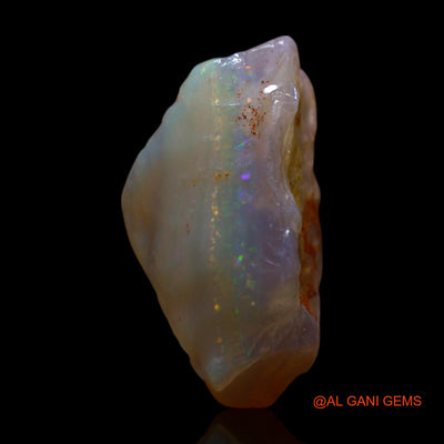 Natural Untreated Fire Opal Loose Gemstone Fancy Rough From Australia 5.00 Cts 17x9x7 mm RG-813