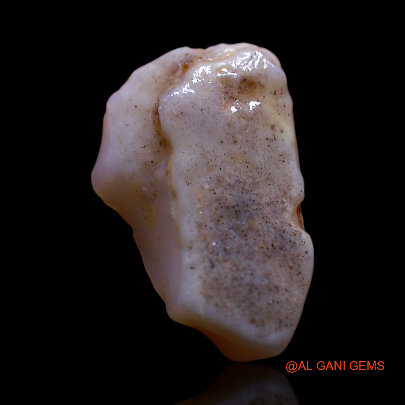 Natural Fire Opal Gemstone 3.00 Cts Loose Fancy Rough From Australia 16x10x4 mm RG-814