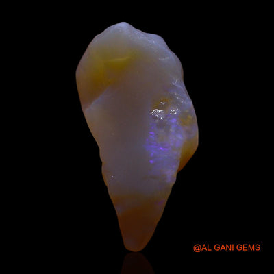 Natural Untreated Fire Opal Loose Gemstone Fancy Rough From Australia 5.00 Cts 18x9x8 mm RG-818
