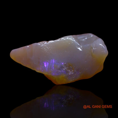 Natural Untreated Fire Opal Loose Gemstone Fancy Rough From Australia 5.00 Cts 18x9x8 mm RG-818