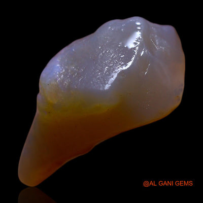 Natural Untreated Fire Opal Loose Gemstone Fancy Rough From Australia 5.00 Cts 18x9x8 mm RG-818