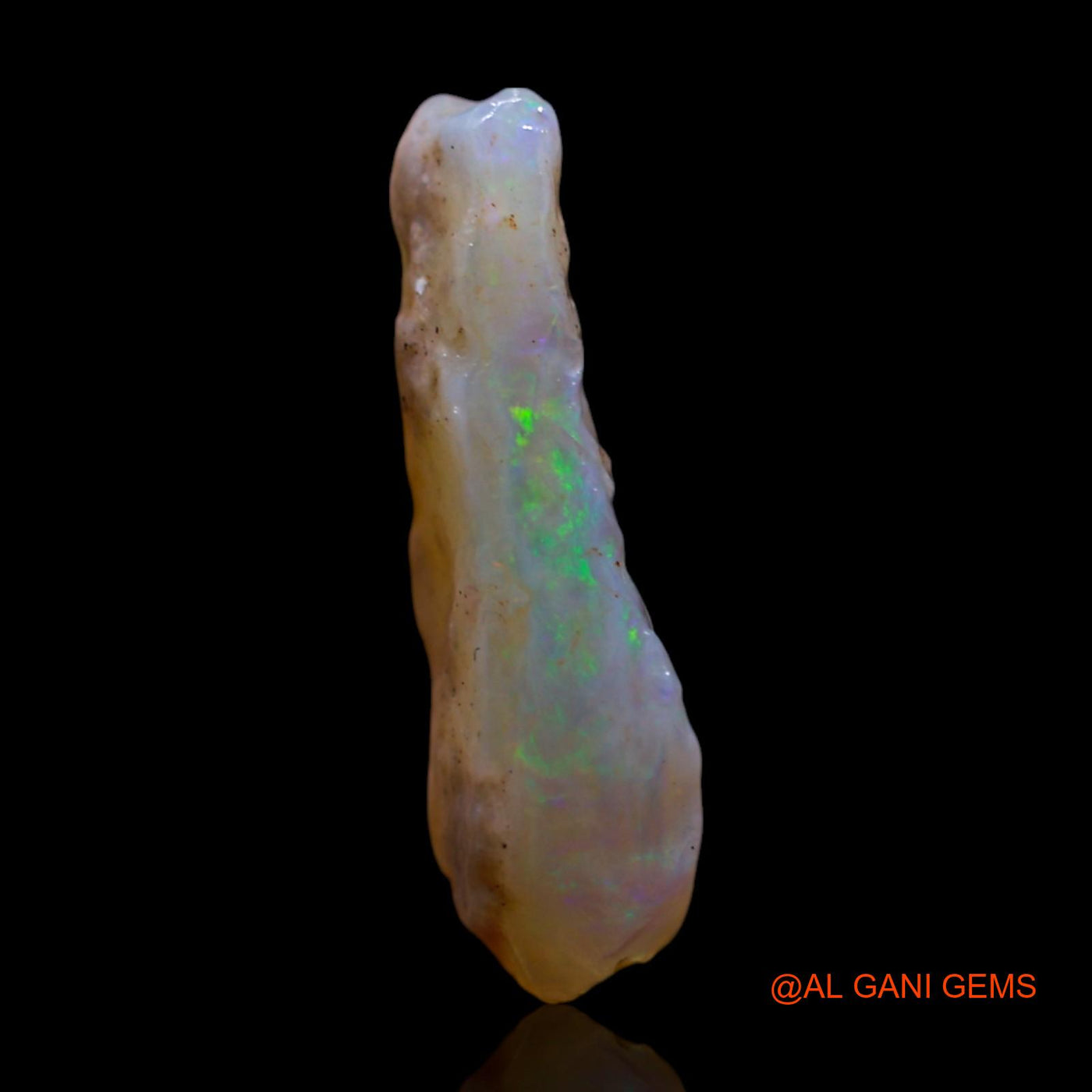 3.00 Cts Natural Australian Fire Opal Loose Gemstone Fancy Rough 16x9x4 mm RG-824