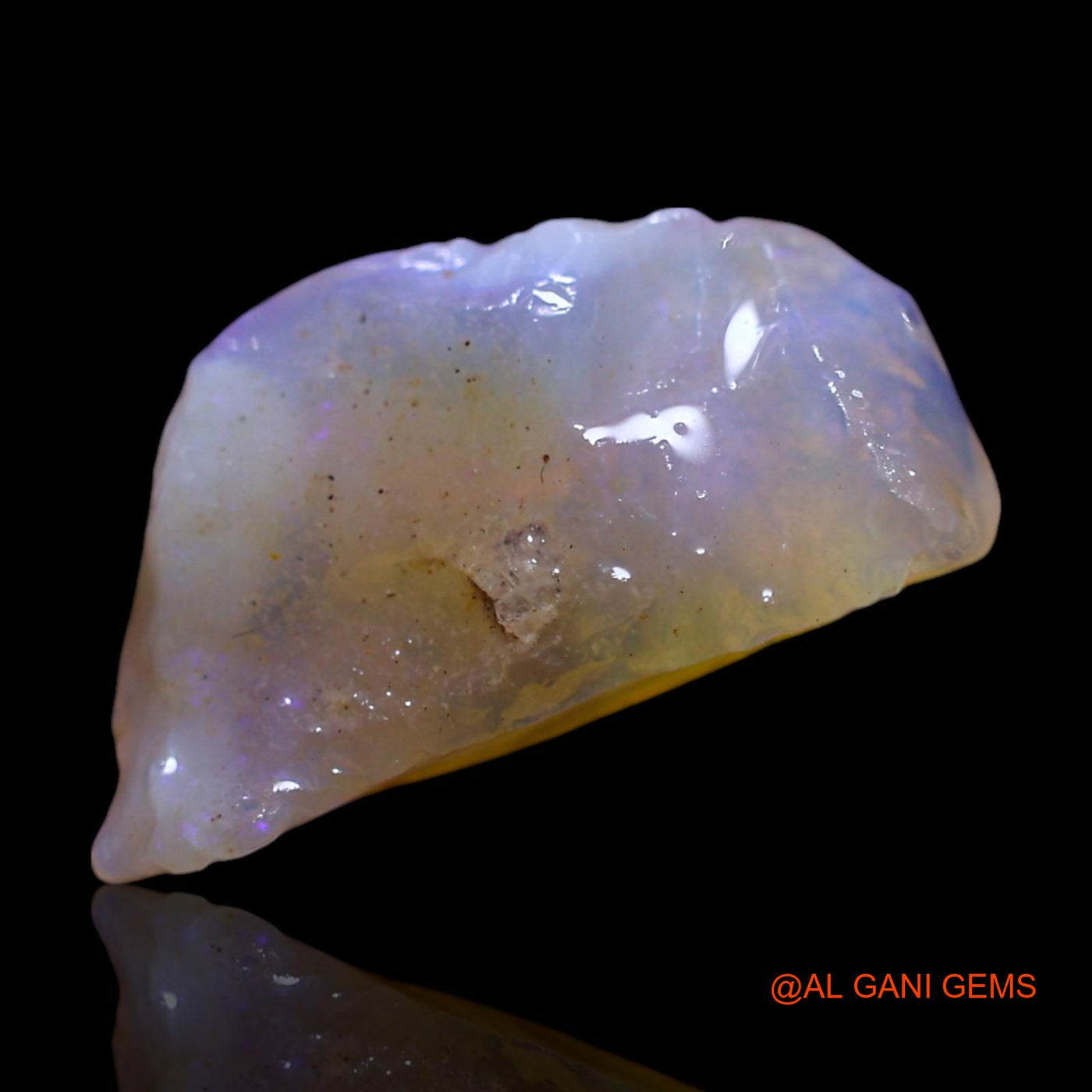 3.00 Cts Natural Australian Fire Opal Fancy Rough Loose Gemstone For Jewelry 16x9x4 mm RG-825